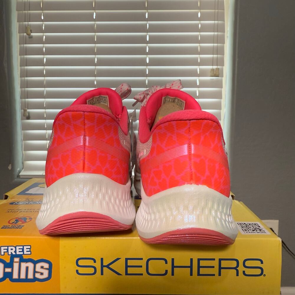 Skechers Performance Go Run Consistent 2.0 Womens 6 Pink White Slip on Medium - Picture 5 of 8